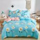 thumbnail image 1 of Blue flowers and little girls Bedding Set Duvet Cover Set3-Piece Bedding Set, 1 of 5