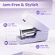 thumbnail image 4 of Engrapadora mini NUSIGN con capacidad para 25 hojas, morado y blanco, 4 of 7