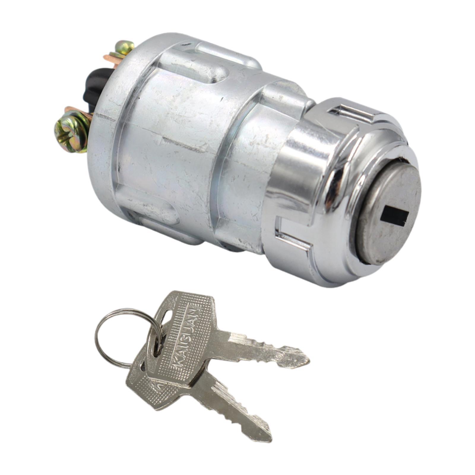 Ioensy - Interruptor De Encendido Para Cortacésped, Llave De Arranque Metálica Para Jk423 Jk260