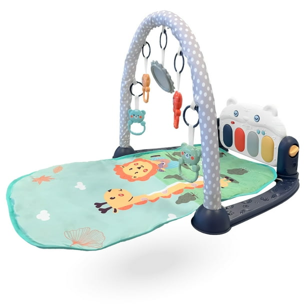 Alfombra de Juegos Musical para Bebes color Azul Lider