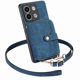 thumbnail image 1 of Funda Tipo Cartera con Correa Cruzada para Xiaomi Redmi Note 13 Pro 5G Protección Contra Golpes Azul, 1 of 6