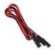 thumbnail image 4 of 2m 6.6ft 18AWG SAE Cable De Extensión Arnés Panel Cable Conector De Carga, 4 of 5