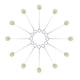 thumbnail image 2 of Brocha de lana Daubers Ball Pincel para teñir piel, 100 paquetes, Grosun, 2 of 7