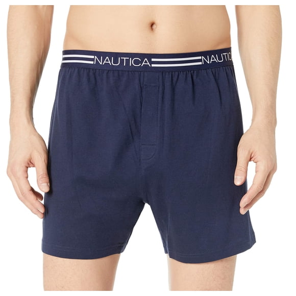 Boxers Nautica Classic de punto holgado de algodón para hombre