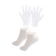 thumbnail image 2 of Guantes Y Calcetines De Silicona Para Spa Para Mujer, Para Playa, Invierno, Uso Diario, Color Blanco, 2 of 5