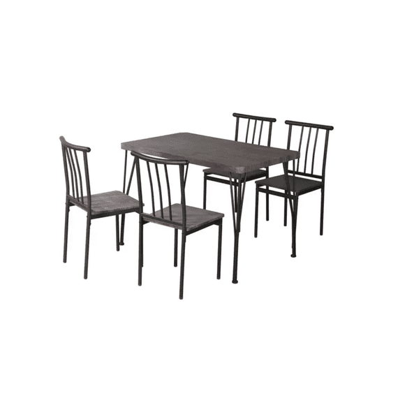 Comedor 4 sillas Amalio 75x110x70 Cm