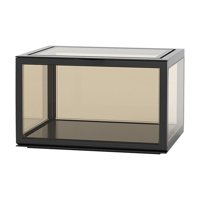 Magideal - Vitrina De Acrílico Transparente Para Almacenamiento, Modelo De Coche, Transparente Negro
