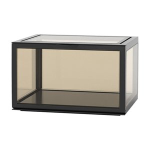 Magideal - Vitrina De Acrílico Transparente Para Almacenamiento, Modelo De Coche, Transparente Negro