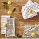 thumbnail image 2 of Juego de toallas de cocina KitchenAid Albany, paquete de 4 batidos, color marrón y blanco, 2 of 4