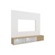 thumbnail image 2 of Panel TV 65" Dassel 150X132,5X29,6 Cm Blanco - Fresno, 2 of 9