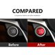 thumbnail image 4 of Calcomanía autoadhesiva para Alfa Romeo Giulia Stelvio con botón de arranque y parada, 4 of 9