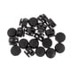 thumbnail image 4 of 20pcs plástico antideslizante doble agujero cordones de cuerda para la decoración del bolso del cordón, 4 of 5