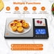 thumbnail image 3 of Báscula de cocina KUAIVO digital de doble plataforma de 1 g a 15 kg, 7 unidades, 3 of 9