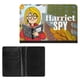 thumbnail image 2 of Harriet la Espiá Porta Pasaporte y Cartera de Viaje Premium de Cuero PU, Funda de Pasaporte Bloqueo RFID con Ranuras para Tarjetas de Crédito, Estuche para Libro de Pasaporte para Familia 10cm × 15cm, 2 of 6