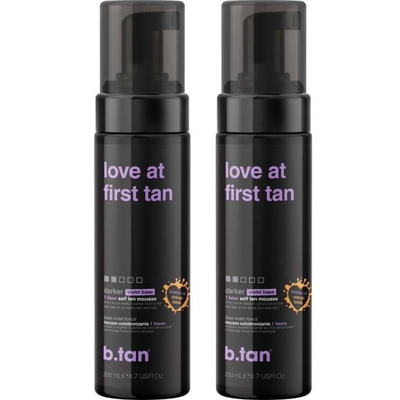 Self Tanner B.Tan Love At First Tan 200 ml (paquete de 2)