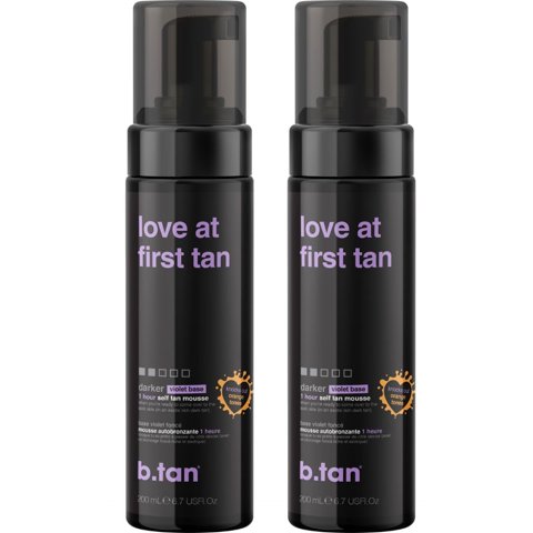 Self Tanner B.Tan Love At First Tan 200 Ml (Paquete De 2)