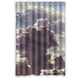 thumbnail image 1 of Hermosa cortina de ducha de nubes coloridas, juego de cortina de baño con ganchos, tamaño 48 x 72 pulgadas, 1 of 3
