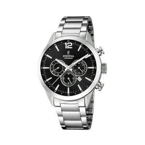 Reloj F20343/8 Festina Negro Hombre Timeless Chronograph