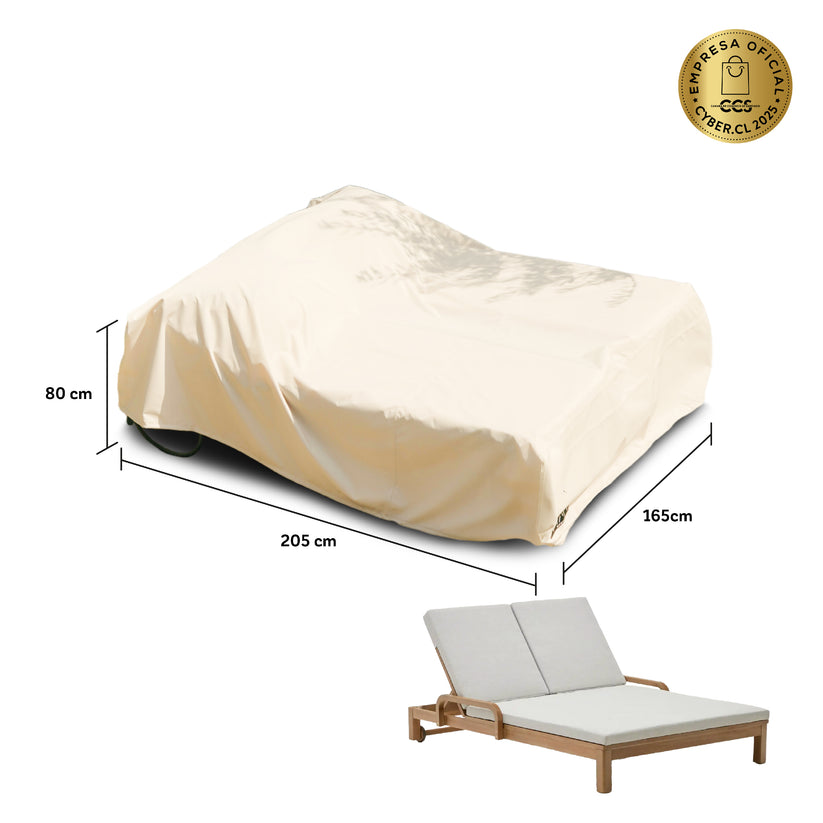 Cwagen - Cobertor Funda De Reposera Doble Tapado Covers - Wagen Covers
