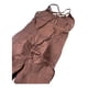 thumbnail image 3 of Mono Enterito Jumpsuit Deportivo Largo Mujer Espalda Cruzada marron S, 3 of 4