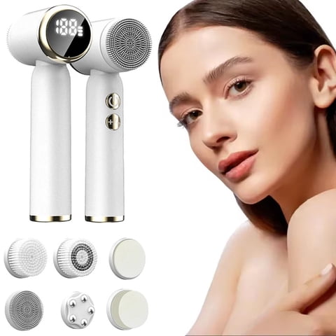 Genérica - Masajeador Facial Cepillo Limpiador Facial Electrico Maquina