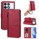 thumbnail image 1 of Funda con Billetera para [Xiaomi Poco F6 Pro] con Bolsillo Zipper y Tarjetero Rojo, 1 of 6