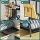 thumbnail image 3 of Secador Escurridor De Loza Platos 3 Niveles Lujoso O2, 3 of 3