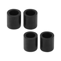 Bothyi - 4 Uds Rodillos De Goma Rueda De Rodillo De Goma Duradera Para Máquina De Corte Eléctrica Negro