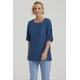 thumbnail image 2 of Polera Mujer Texturizada Azul - ll, 2 of 4