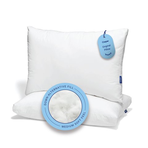Pillow Casper Original Standard White, Paquete De 2
