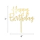 thumbnail image 2 of Cake topper CC TOWN Feliz Cumpleaños dorado de acrílico 15 x 18 cm, 2 of 8