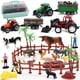 thumbnail image 1 of Set de juego WODMAZ con figuras de animales de granja, 40 unidades, con tractor, 3+, 1 of 7