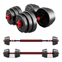 Linea Sport - Set De Mancuernas Ajustable De 10Kg Con Extensor De Pvc
