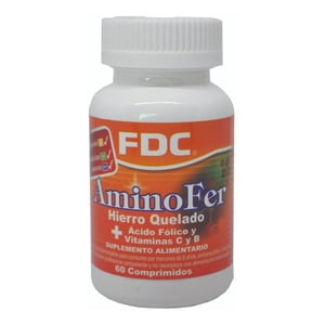 Fdc - Hierro - Aminofer X 60 Comprimidos