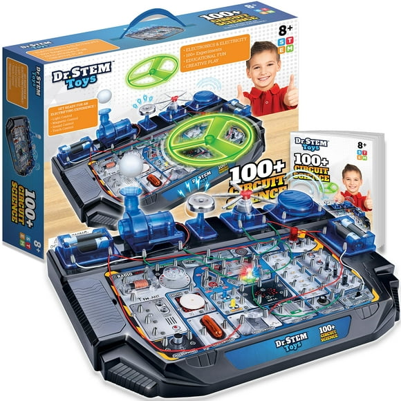 Kit Circuit Science Dr. STEM Toys con más de 100 experimentos de más de 8 años