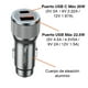 thumbnail image 4 of Cargador USB C y USB Automóvil Máx 42.5W, 4 of 5