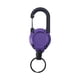 thumbnail image 4 of Llavero Retráctil Resistente Con Carrete Para Acampar Al Aire Libre Y Pescar, Color Violeta, 4 of 5
