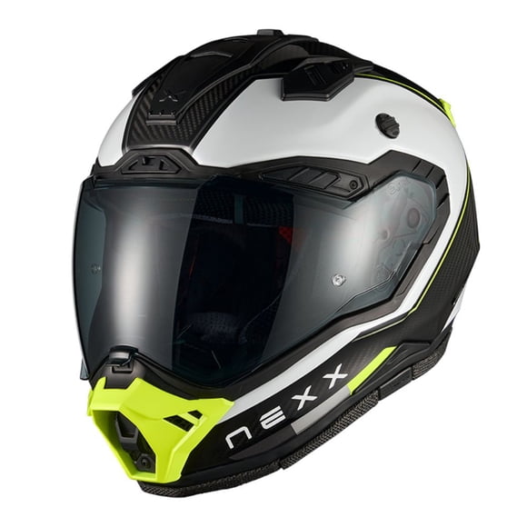 Casco para moto Nexx X.RALLY RAID WHITE.NEON