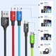 thumbnail image 2 of 4 in 1 Multi Charging Cable, 2 Pack 5FT Charging Cords for M, 2 of 3