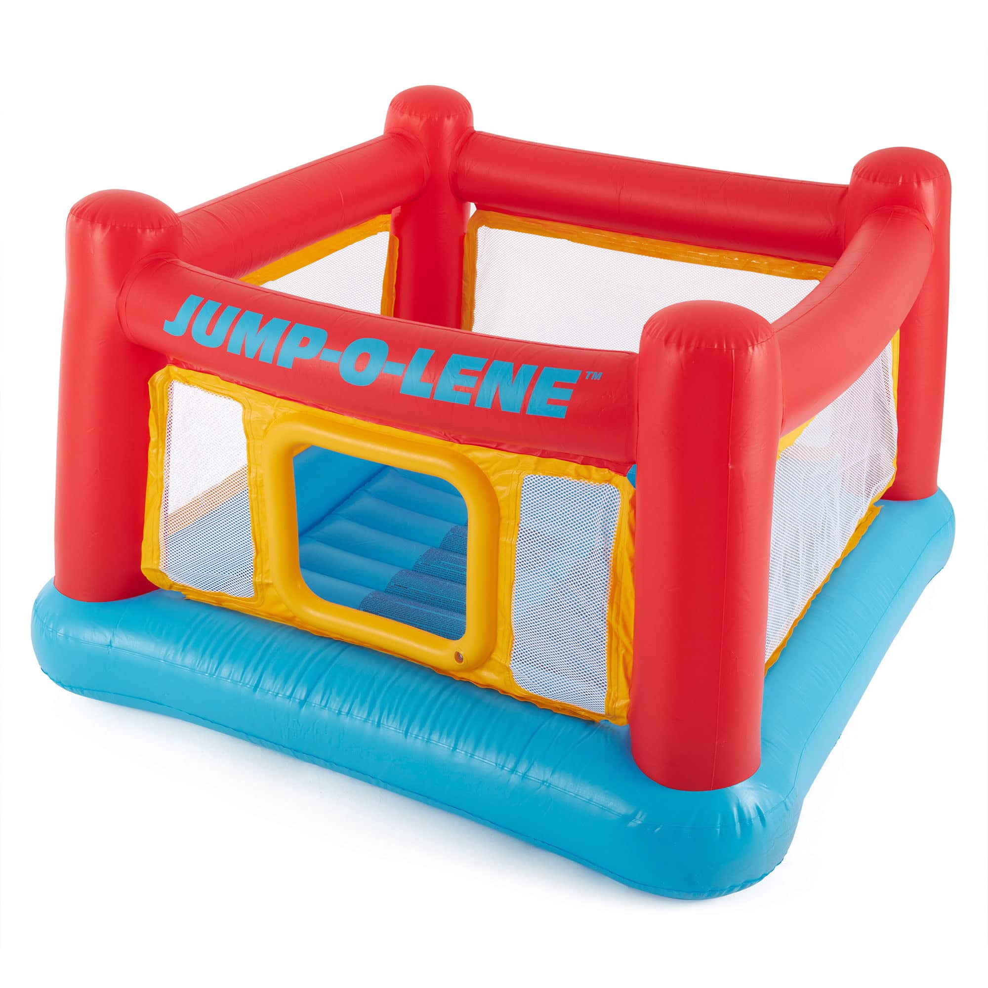 Intex - Trampolín Inflable Jump-o-lene Con Castillo Hinchable Para Niños