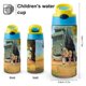 thumbnail image 2 of Camión de basura Botella de Agua con Tapa Pop Top de Un Toque, Acero Inoxidable, a Prueba de Fugas, para Deportes, Botella Infantil azul 12 oz, 2 of 6