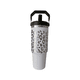 thumbnail image 1 of Vaso Térmico Blanco 900ml Grabado Láser Animal Print | Acero Inoxidable, 1 of 2