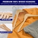 thumbnail image 4 of Percheros Amber Home Wooden, 30 unidades, madera natural, 4 of 7