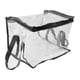 thumbnail image 5 of Bolsa Transparente Para Almacenamiento De Libros, Bolsa De PVC Transparente Impermeable Para Viajes, Hogar Y Oficina, Color Negro, 5 of 5