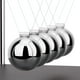 thumbnail image 2 of Newton's Cradle SEVNPRIME, 5 perlas grandes con base de madera, 2 of 3