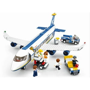 Sluban - Avión De Pasajeros Skybus, Compatible Lego