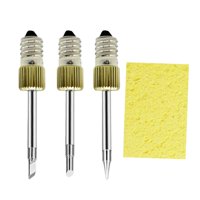 Magideal - 3 Uds Puntas De Pistola Para Soldar Reemplazables Cabezal De Soldadura Usb Duradero Inalámbrico, Herramientas De Juego De Puntas De Soldadura Roscadas