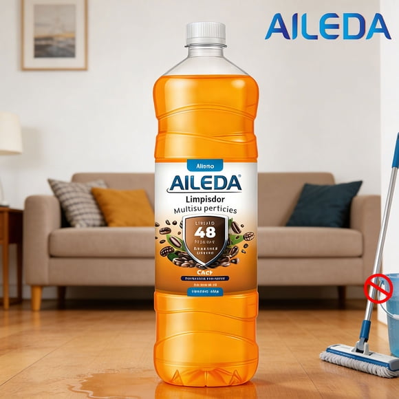 Limpiador De Pisos Aromas Variados 900ml En Botella Fragancia Café