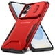 thumbnail image 1 of Funda Resistente para Samsung Galaxy S25 Edge con Tapa Deslizante y Protección Militar Rojo, 1 of 6