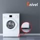 thumbnail image 5 of Juego de 4 almohadillas antivibratorias para lavadora Knivel, 5 of 9